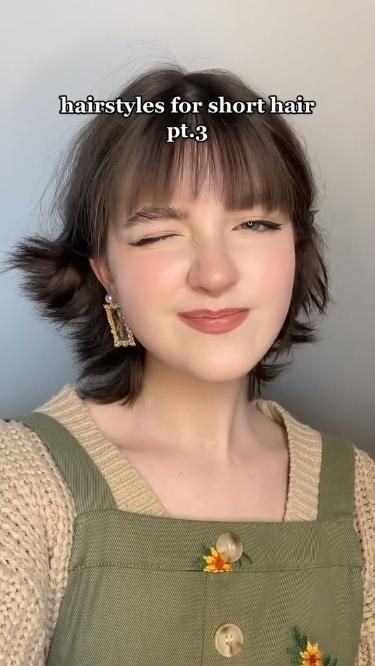 Curly Bob Haircut Ideas: Beautiful and Stylish Bangs Video, Curly Bob Haircut, Bandana Hairstyles Short, Hair Stail, Bob Haircut Ideas, Bob Haircut Curly, Hair Extensions For Short Hair, Hairstyles Tutorial, Really Short Hair