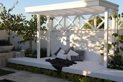 Pergola Over Pool, Hamptons Garden, Patio Extension, Pool Gazebo, Pool Pergola, Residential Landscaping, Outdoor Pool Area, Pool Landscape Design, Pool Cabana