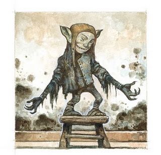 Boggart_bogey_bogle Larry Macdougall, Faerie Witch, The Jersey Devil, Celtic Legends, Monster Artwork, Creature Feature, Urban Legends, The Secret History, Fantasy Artist