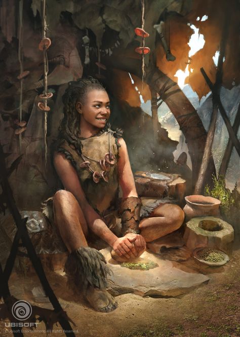 An illustration of Sayla I made for Far Cry Primal. Far Cry Primal, Amazon Warrior, Far Cry, Game Concept Art, Afro Art, Fantasy Inspiration, Black Women Art, Dieselpunk, Ancient Civilizations