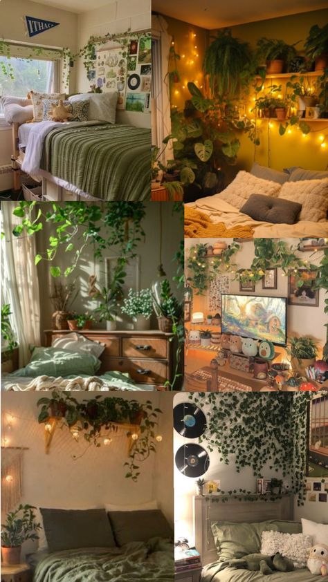 Dorm Room Earthy, Earthy Vibes, College Dorm Room Decor, College Dorm Rooms, Dorm Room Decor, College Dorm, Dorm Room, Room Decor, Dorm Rooms