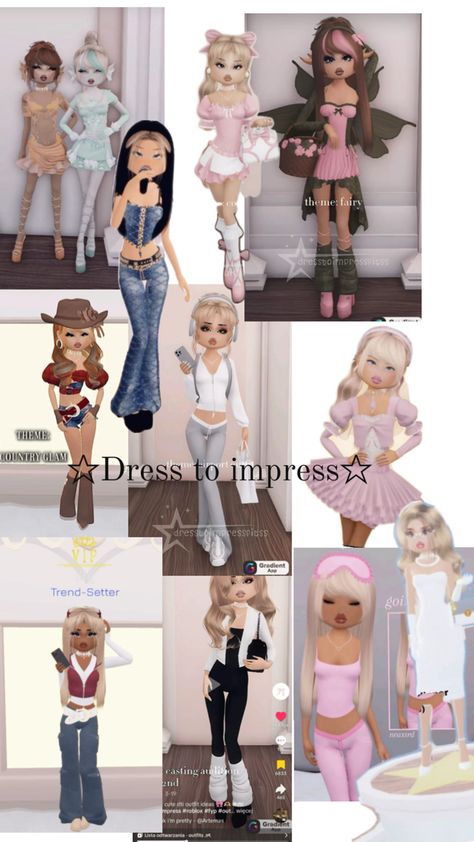 So i was just bored so i made a cutout and im gonna put this on my ipad and anyways if the creator of these outfits saw this these outfits actually rlly helped and ty and yeah Really Cute Outfits, See Me, I Dress, Dress To Impress, Ipad, Cute Outfits, The Creator