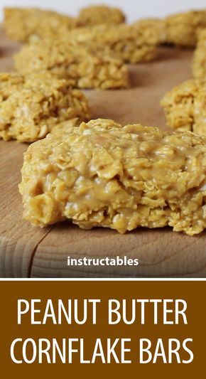 Peanut Butter Cornflake Bars, Cornflake Bars, Peanut Butter Cereal Bars, Peanut Butter Squares, Peanut Butter Crunch, Healthy Food Habits, Buttered Corn, Cereal Treats, Peanut Butter Bars