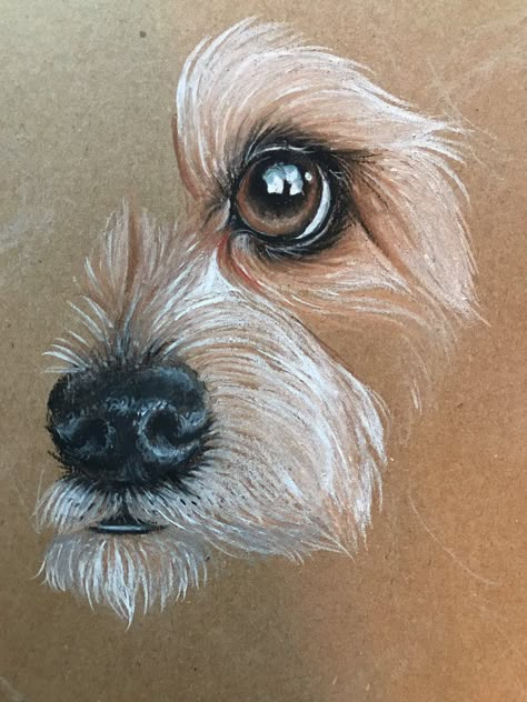 Dog Pastel Drawing, Pics Of Animals, Dog Drawing Tutorial, Dog Portraits Painting, Dog Portraits Art, Animal Portraits Art, 강아지 그림, Pencil Art Drawings, Color Pencil Art