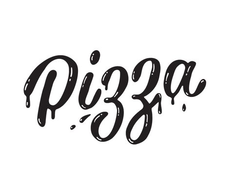 This is a logical continuation of the previous shot Pizza Typography, Pizza Graphic Design, Pizza Typography Design, Pizza Logo Design Ideas, Pizza Logo Ideas Creative, Retro Pizza Logo, Pizza Slogans, Pizza Project, Pasta Art