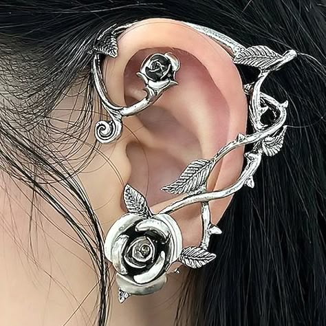 Feather ear cuff