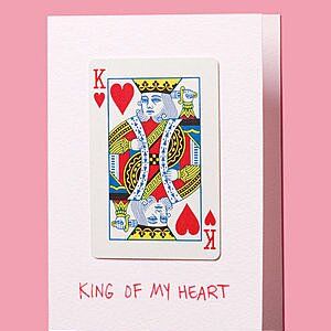 Playing Card as Valentine’s Day Card Homemade Valentine Card Ideas, Homemade Valentine Card, Diy Gifts Handmade, Diy Gifts For Women, Clever Valentines, Valentines Day Cards Diy, Valentines Day Poems, Homemade Valentine, Valentine Card Ideas