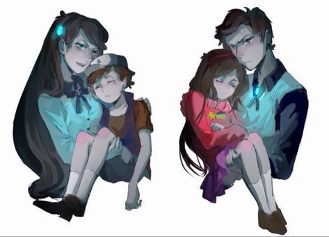 Reverse Gravity Falls. Dipper and Mabel Reverse Falls Mabel, Dipper X Mabel, Anime Gravity Falls, Reverse Pines, Monster Falls, Reverse Gravity Falls, Fall Anime, Gravity Falls Dipper, Desenhos Gravity Falls