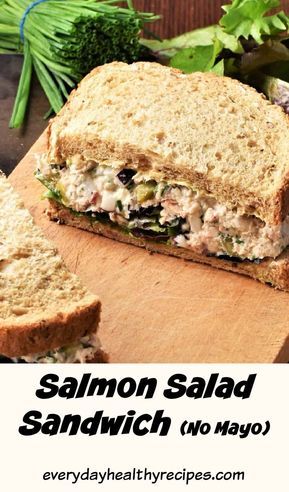 Salmon Leftovers, Salmon Salad Sandwich Recipes, Pink Salmon Recipes, Leftover Salmon Recipes, Salmon Sandwich Recipes, Salmon Salad Sandwich, Canned Salmon Salad, Ham Salad Recipes, Salad Sandwich Recipe