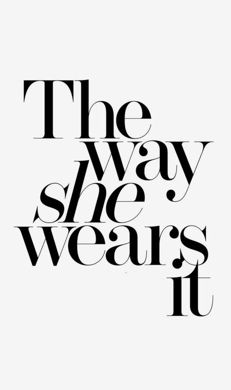 The Way She Wears It, Vogue Quotes, Style Quotes, Instagram Branding Design, Photo Cutout, Business Branding Inspiration, Blog Ideas, 14th Birthday, French Quotes