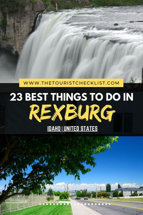 Not sure what to do in Rexburg, Idaho? This travel guide will show you the top attractions, best activities, places to visit & fun things to do in Rexburg. Start planning your itinerary and bucket list now! #Rexburg #Idaho #Idahotravel #Idahotraveltips #usatravel #usatrip #travelusa #ustraveldestinations #ustravel #americatravel #travelamerica #vacationusa Rexburg Idaho, Idaho Travel, Madison County, Usa Travel Guide, Us Travel Destinations, Vacation Usa, Jefferson County, Mountain Travel, The Tourist