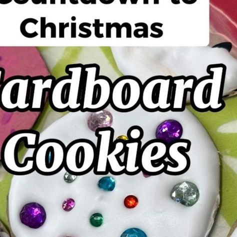 The YAYsayers✨Oz Family Adventures on Instagram Cardboard Cookies Craft, Christmas Family Project Preschool, Cardboard Cookie Craft, Christmas Cookie Crafts For Kids, Christmas Countdown Craft For Preschool, Cardboard Cookies, Christmas Cookie Craft, Homemade Puffy Paint, Christmas Checklist