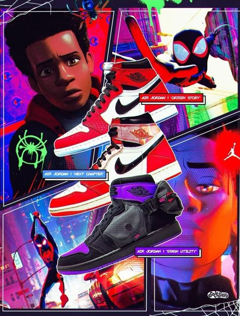 Casual Sneakers For Men, Sneakers Shoes For Men, Marvel Shoes, Miles Spiderman, Image Spiderman, Miles Morales Spiderman, Cute Couple Halloween Costumes, Spiderman Movie, Spiderman Artwork