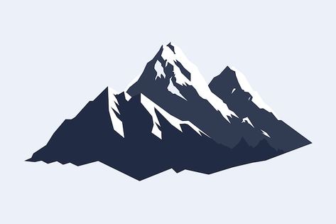 Free vector flat design mountain range s... | Free Vector #Freepik #freevector #mountain-outline #mountain-silhouette #outline #flat-design Mountain Outline, Sale Illustration, Good Morning Smiley, Summer Sale Banner, Festival Logo, Mountain Silhouette, Mountain Drawing, Mountain Illustration, Summer Instagram