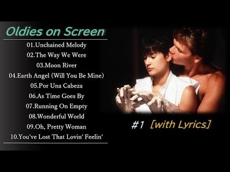 (334) Best Oldies on Screen: Nostalgic Love Songs with Lyrics. - YouTube Nostalgic Love, Old Love Song, Songs With Lyrics, Country Love Songs, Unchained Melody, Love Songs Playlist, Songs Playlist, Movie Soundtracks, Oldies But Goodies