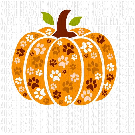 Paw Pumpkin, Crafts Gift Ideas, Diy Crafts Gift, Pumpkin Clipart, Fall Dog, Thanksgiving Svg, Paw Design, Pumpkin Svg, Dog Crafts