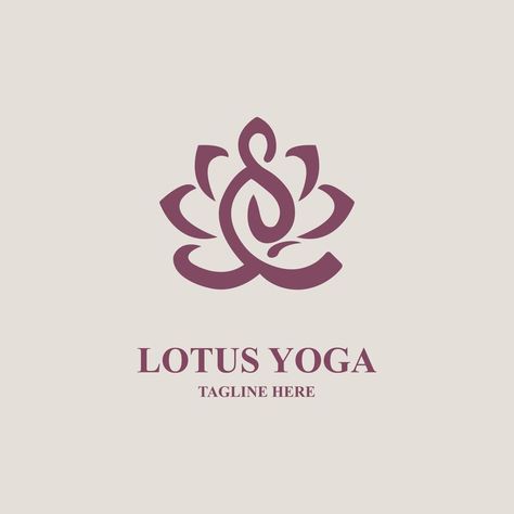 Lotus flower yoga meditation logo icon design template for brand or company and other Lotus Logo Design, Meditation Logo, Lotus Flower Logo Design, Zen Logo, Puppy Yoga, Spiritual Logo, Yoga Logo Design, Lotus Flower Logo, Lotus Logo