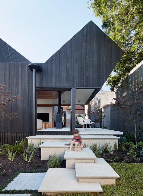 The Art Of Charred Cedar: Shou Sugi Ban | Habitus Living House Exterior Cladding, Black Cladding, Larch Cladding, External Cladding, House Cladding, Timber Walls, Timber Cladding, Exterior Cladding, Timber House