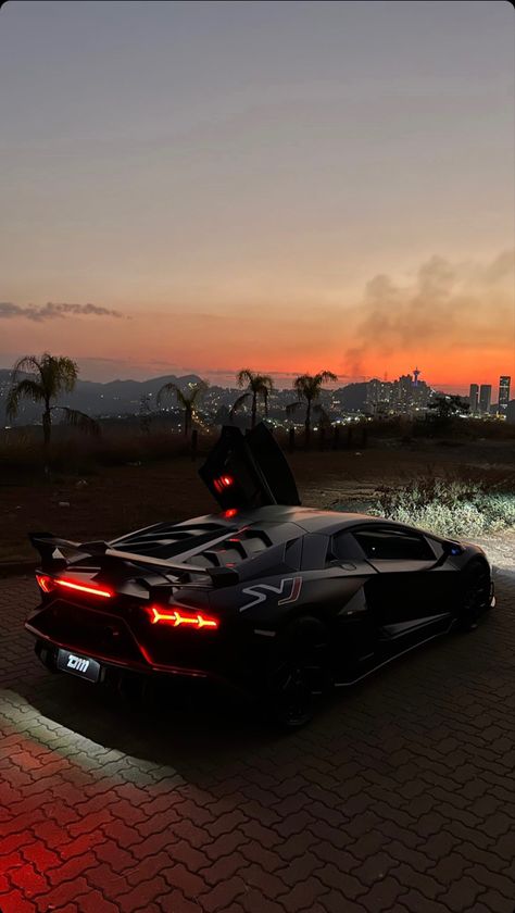 Photo By: @exclusivosbh Lamborghini Svj Black, Lambo Svj, Svj Lamborghini, Lamborghini Svj, Lamborghini Wallpaper, Lamborghini Aventador Wallpaper, Aventador Svj, Lifestyle Board, Cars Wallpapers