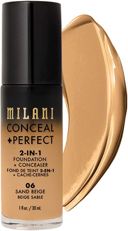 Best Waterproof Foundation, Best Foundation Makeup, Milani Conceal And Perfect, Waterproof Foundation, Foundation Tips, Milani Cosmetics, Best Concealer, Skin Imperfection, Undereye Circles