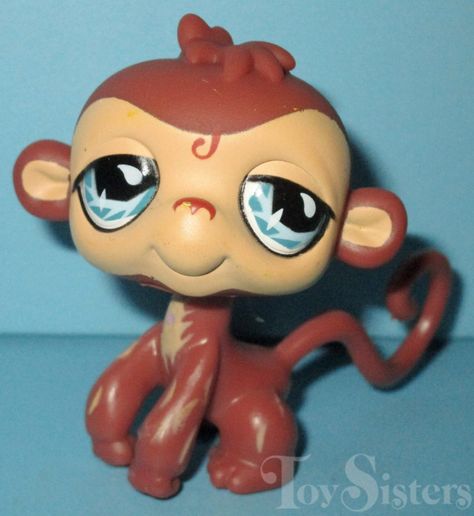 Lps Toys, Lps Pets, Monkey 3, Littlest Pet Shop, Lost & Found, Lps, Pet Shop, Dolls, Toys