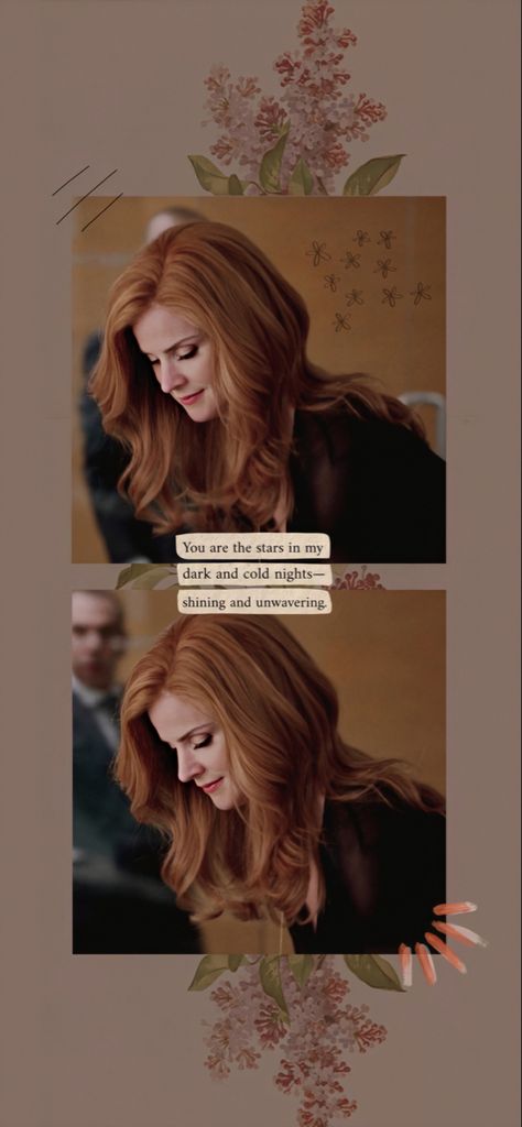 Sarah Rafferty Hair, Donna Suits Hair, Donna Paulsen Aesthetic, Harvey Suits, Donna Harvey, Donna Suits, Suits Tv Series, Donna Paulsen, Sarah Rafferty