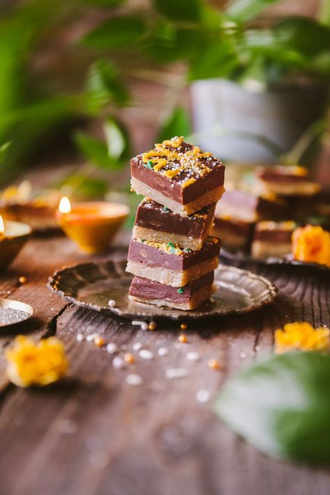 Kaju Chocolate Barfi Diwali Mithai, Sweets Photography, Making Ghee, Diwali Sweets, Indian Sweet, Indian Sweets, Indian Desserts, Healthy Sweets Recipes, Cooking Recipes Desserts