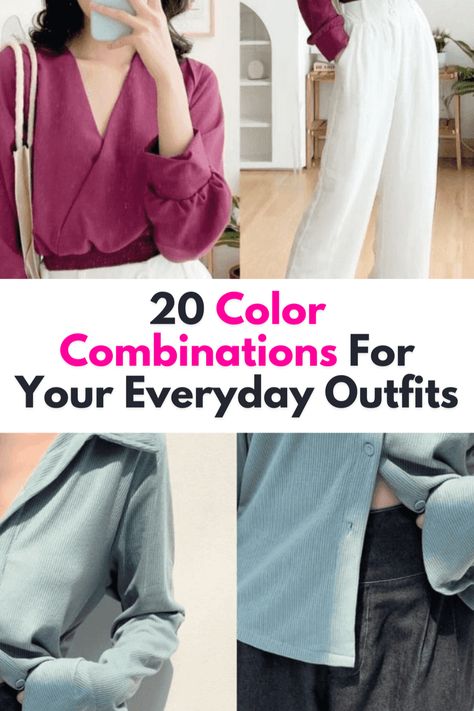 Color Matching Clothes, Best Color Combinations, Good Color Combinations, Unique Characteristics, Best Color, Complementary Colors, Color Pallets, Design Fashion, Come Together