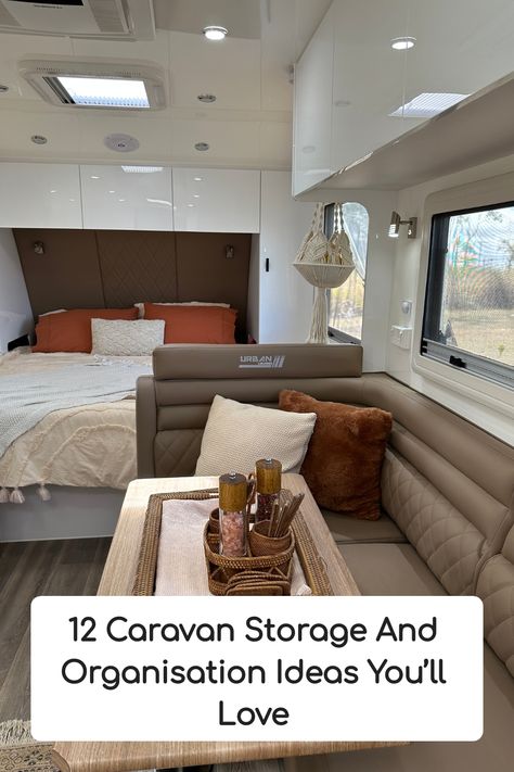 Looking for caravan storage and organisation ideas? Read our 12 tips for caravan storage ideas that don’t weigh a ton Caravan Storage Ideas, Caravan Hacks, Caravan Storage, Caravan Ideas, Organisation Ideas, Hose Storage, Caravan Interior, Rv Hacks, Budget Tips