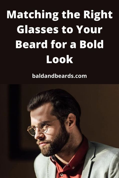 Have you ever wondered if glasses can change your face shape? Facial hair can help you change your look, too. Beard glasses style combine both for a personal style that’s based on facial psychology. For example, rounder faces don’t work with aviators because they can fit too tightly or may not look right with a longer beard. Glasses For Bearded Men, Black Man With Glasses, Beard And Glasses, Bald Black Man, Glasses For Oval Faces, Oval Face Men, Glasses For Round Faces, Bald Men With Beards, Browline Sunglasses