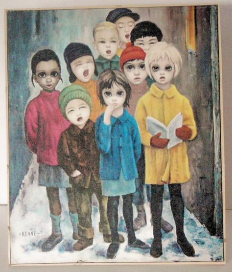 “PEACE ON EARTH” By Margaret Keane | eBay Big Eyes Movie, Walter Keane, Big Eyes Margaret Keane, Keane Big Eyes, Eyes Pictures, Big Eyes Paintings, Eyes Painting, Margaret Keane, Big Eyes Artist