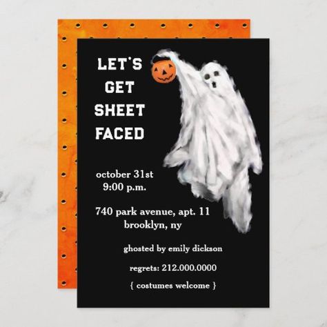 $2.98 | Adult Halloween Party Invitations | Halloween Tshirt | ghost, funny, cocktail party, halloween party, halloween dinner Adult Halloween Invitations, Adult Halloween Party Invitations, Halloween Invitaciones, Invitations Halloween, Halloween Costume Party Invitations, Halloween House Party, Spooky Halloween Party, Adult Halloween Party, Halloween Dinner