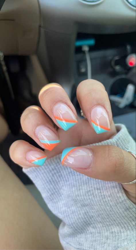 Arcrliyic Nails Designs Short, Tomboy Nails Ideas, Acrylic Nails Western, Cute Nail Designs Simple, Cute Cow Nails, Nail Inspo For Short Nails, Cute Western Nails, Beach Nails Designs, Summer Beach Nails