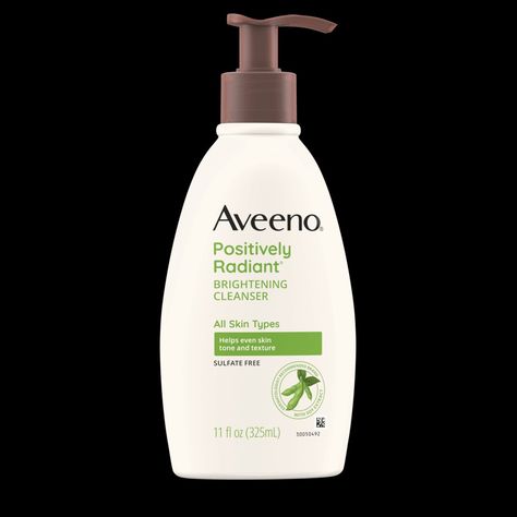 Aveeno Face Wash, Fade Cream Dark Spots, Aveeno Positively Radiant, Daily Face Wash, Brightening Cleanser, Daily Facial Cleanser, Improve Skin Tone, Facial Wash, Oils For Skin