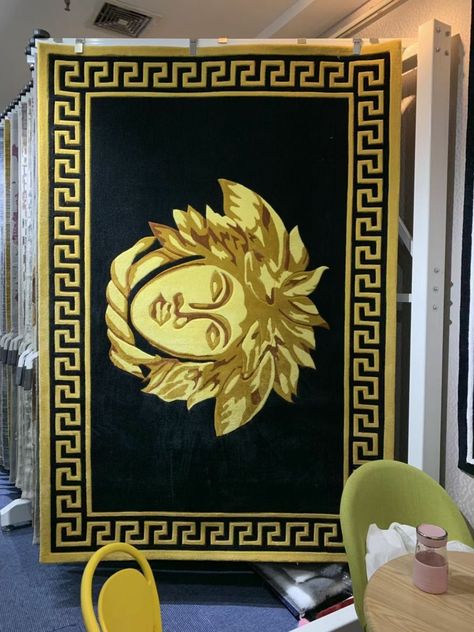 Versace Medusa Luxury Carpet Versace Baroque Carpet FJSB274 Designer Rug and Carpet Versace Home Improvement Versace Rug, Versace Baroque, Luxury Carpet, Painting Carpet, Carpet Rugs, Versace Home, Rugs And Carpet, Custom Rugs, Rug Design