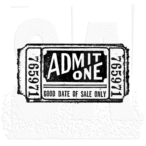 Concert Ticket Tattoo Ideas, Ticket Tattoo Design, Movie Ticket Tattoo Ideas, Admit One Ticket Tattoo, Ticket Stub Tattoo, One Life Ticket Tattoo, Movie Lover Tattoo Ideas, Tattoos For Movie Lovers, Movie Theater Tattoo