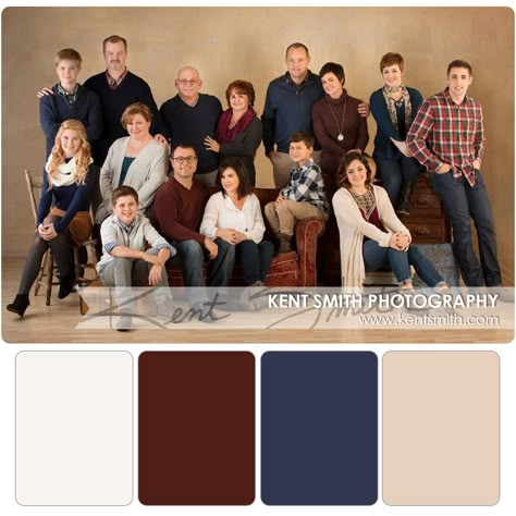 Big Family Picture Color Scheme, Large Family Photo Shoot Ideas Colors Winter, Call Family Picture Color Scheme, Family Photo Outfits Maroon Navy, Large Family Photo Color Palette, Navy Color Palette Family Pictures, Large Family Color Schemes For Pictures, Large Family Picture Color Scheme, Winter Family Pictures Color Schemes