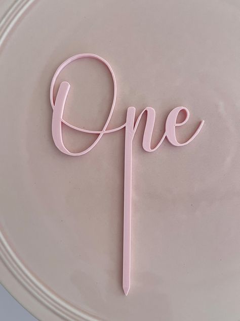 3d Printed Cake Topper, Acrylic Bookshelf, First Birthday Cake Topper, Cake Topper, First Birthday Cakes, Note Writing, Birthday Cake Toppers, No Bake Cake, Etsy Australia