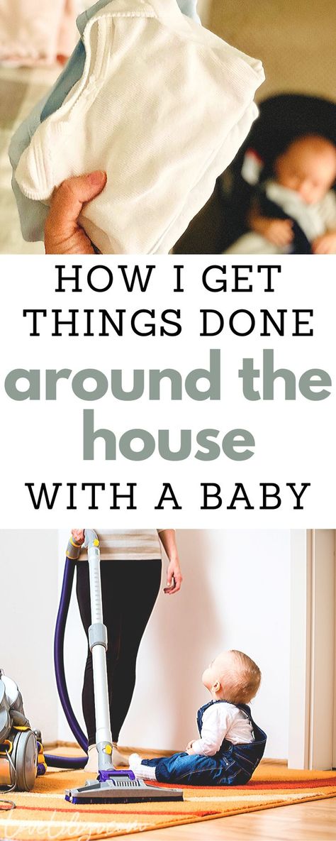 baby cleaning the house Baby Cleaning, Discipline Tips, Balancing Life, Baby Facts, Baby Prep, Get Things Done, Baby Tips, Text Overlay, Breastfeeding Tips