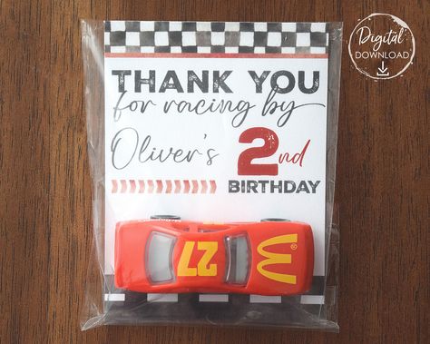 Race Car Party Favors Fast One Birthday Party Favors, Hot Wheels Party Favors, Car Party Favors, Hot Wheels Themed Birthday Party, Race Car Party Favors, Auto Party, Cars Party Favors, 2nd Birthday Party For Boys, Party Favors For Kids