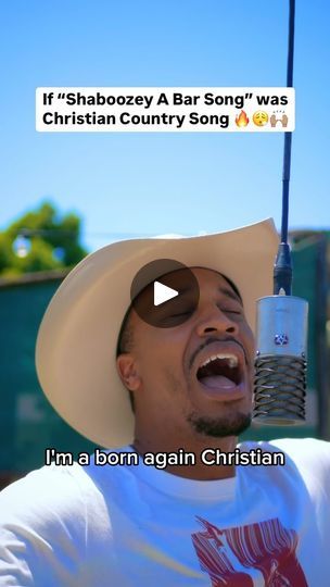 17K views · 75K reactions | If “Shaboozey a bar song” was a Christian Country Song 🔥😮‍💨🙌🏽

Song is: Born Again Christian (OUT NOW) 🎉
#abarsong #shaboozey #christianmusic #bornagainchristian #fyp | Chuckey Ellis | chuckeyellis · Born Again Christian Christian Country, Born Again Christian, Country Song, Born Again, Christian Songs, Country Songs, Gospel Music, Christian Music, A Bar