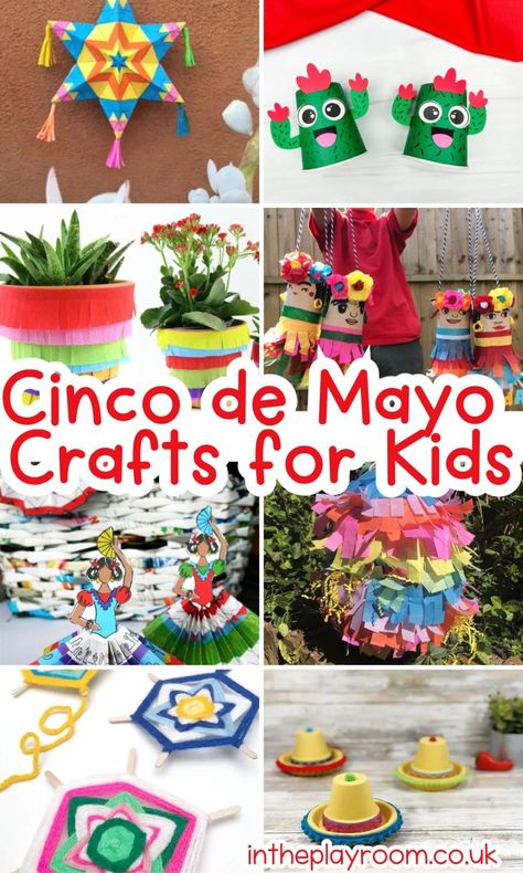 30 Festive Fun Cinco de Mayo Activities for Kids Mexico Crafts For Kids, Mexican Crafts For Kids, Family Reunion Ideas Themes, Maracas Craft, Multicultural Education, Mexico Crafts, Lego Camp, Toddler Lessons, Camp Activities