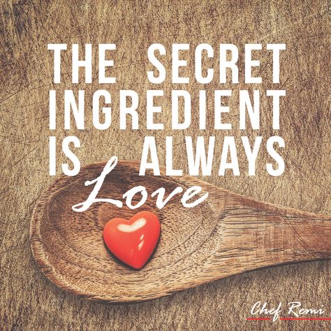 Cooking Quotes Passionate about Recipe Quotes Secret Ingredient from Chefremi.com I Love To Cook Quotes, Cooking Passion Quotes, Recipe Quotes, Culinary Quotes, Spiritual House, Food Meme, Chef Quotes, Diy Cookbook, Baking Quotes