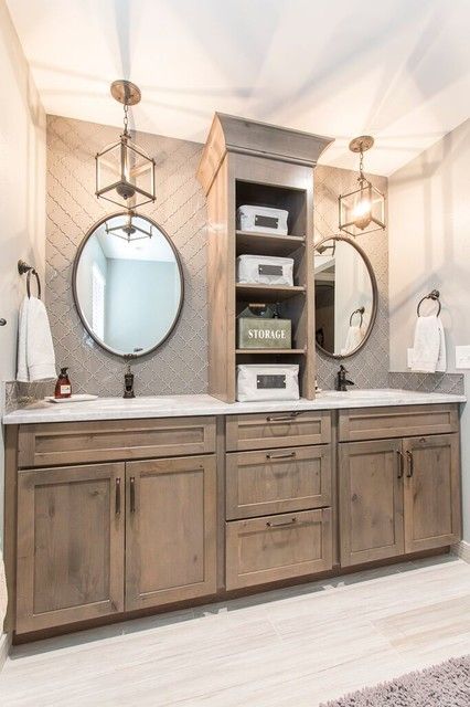 Home Remodel, Governor's Ranch, Littleton, CO - Transitional - Bathroom - Denver - by Kathryn Elizabeth Interiors, Inc. | Houzz Bathroom Farmhouse Style, Bathroom Redesign, Master Bath Remodel, Renovation Design, Bathroom Remodel Designs, Bathroom Remodel Shower, Home Remodel, Bathroom Inspiration Decor, Upstairs Bathrooms