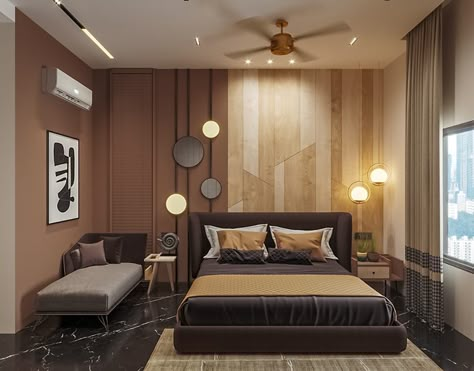 Sitting For Bedroom, Decent Bedroom Interior, Parents Room Interior Design, Bedroom Wall Designs Wood, Rustic Interiors Bedroom, 3d Bedroom Design Interiors, Classic Bedroom Design Wood, Urban Interior Design Living Room, Parent Room Ideas Bedrooms