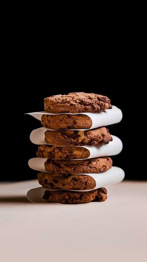 Baking Ingredients Photography, Cookie Sale Poster, Weird Food Photography, Coffee And Cookies Photography, Baked Goods Photography, Simple Food Photography Ideas, Cookies Photography Ideas Inspiration, Cookie Photography Ideas, Dessert Photoshoot Ideas