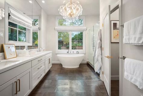 Master bath lighting