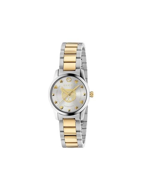 Gucci G-Timeless watch, 27mm - Metallic Gucci Watches For Men, Timeless Watch, Timeless Watches, Gucci Watch, Gold G, How To Clean Metal, Buy Gucci, Seiko Watches, Gucci Accessories