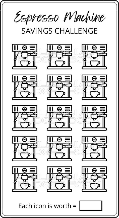 Coffee Savings Challenge, Saving For Baby, Dave Ramsey Budgeting, Budget Challenge, Money Saving Methods, Money Saving Techniques, Budget Book, Saving Money Budget, Finances Money