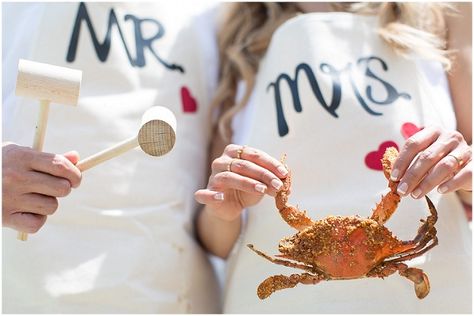 Crab feast reception. royal-oak-eastern-shore-maryland-wedding-photography-photo_0052 Crab Feast Wedding Reception, Crab Wedding, Wedding Venues Maryland, Feast Wedding, Roast Ideas, Eastern Shore Maryland Wedding, Crab Feast, Country Boil, Oyster Roast